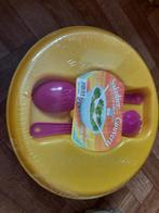 nieuwe grote slakom met bestek in pvc, Ophalen of Verzenden, Nieuw