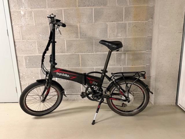 Elektrische plooifiets, Vélos & Vélomoteurs, Vélos électriques, Utilisé, Autres marques, Moins de 47 cm, 50 km par batterie ou plus