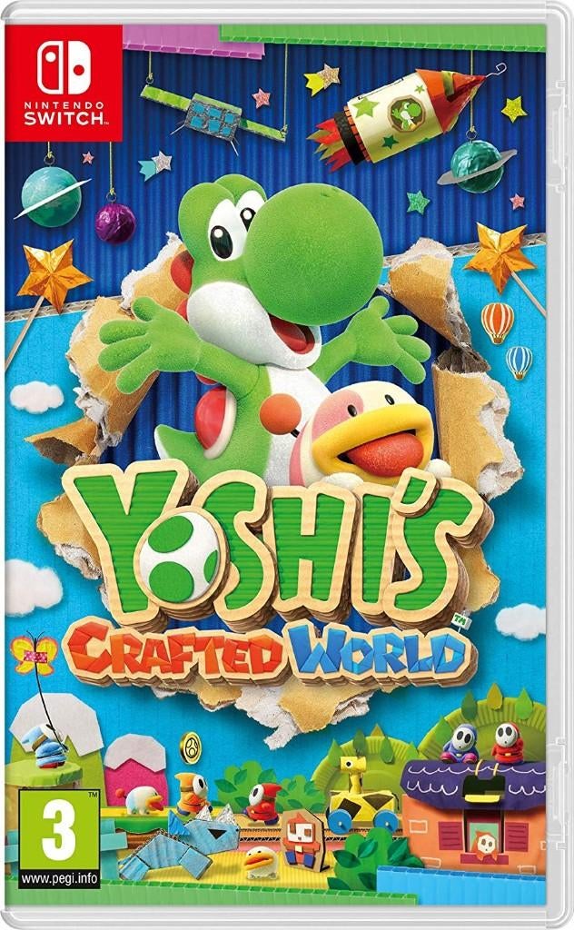 yoshi crafted world jeu nintendo switch, Ophalen of Verzenden, Zo goed als nieuw