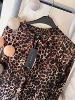 NOUVELLE robe à motif panthère t36 - avec étiquette de prix, Neuf, Enlèvement ou Envoi, Taille 36 (S), Brun