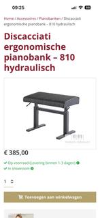 Hydraulische ergonomische pianobank, Ophalen, Gebruikt, Overige typen