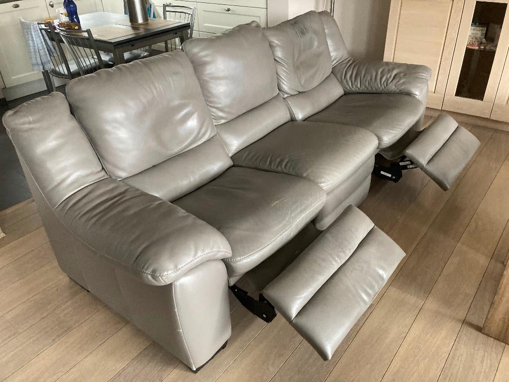 lederen salon, Ophalen, Gebruikt, Leer, Leder