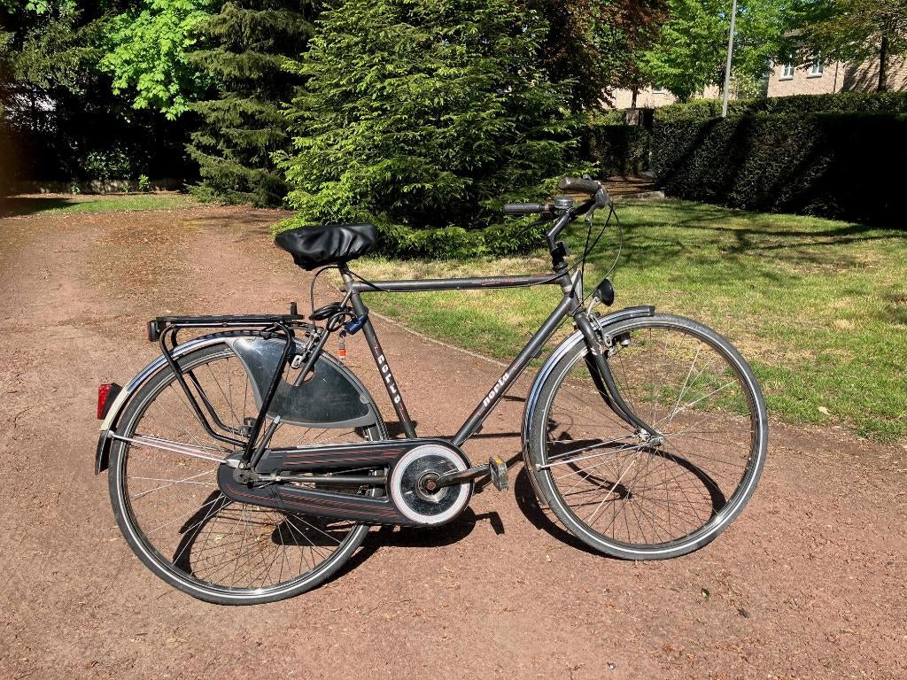 Norta herenfiets, Velgrem, Versnellingen, 53 tot 57 cm, Ophalen