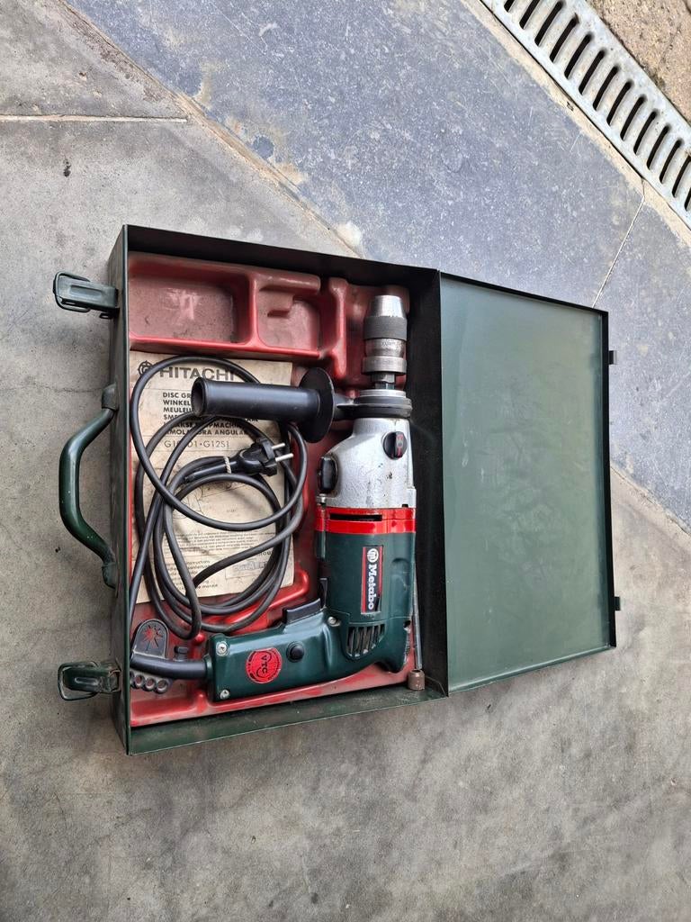 Perceuse Metabo, bon état, rarement utilisée, Enlèvement, Perceuse