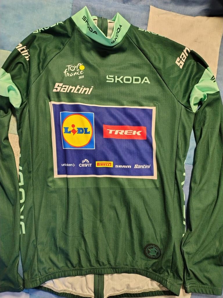Cycling Jersey, tour de france 2025 team Lidl trek, Fietsen en Brommers, Ophalen of Verzenden