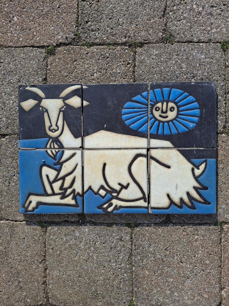 Vintage tegels, Enlèvement