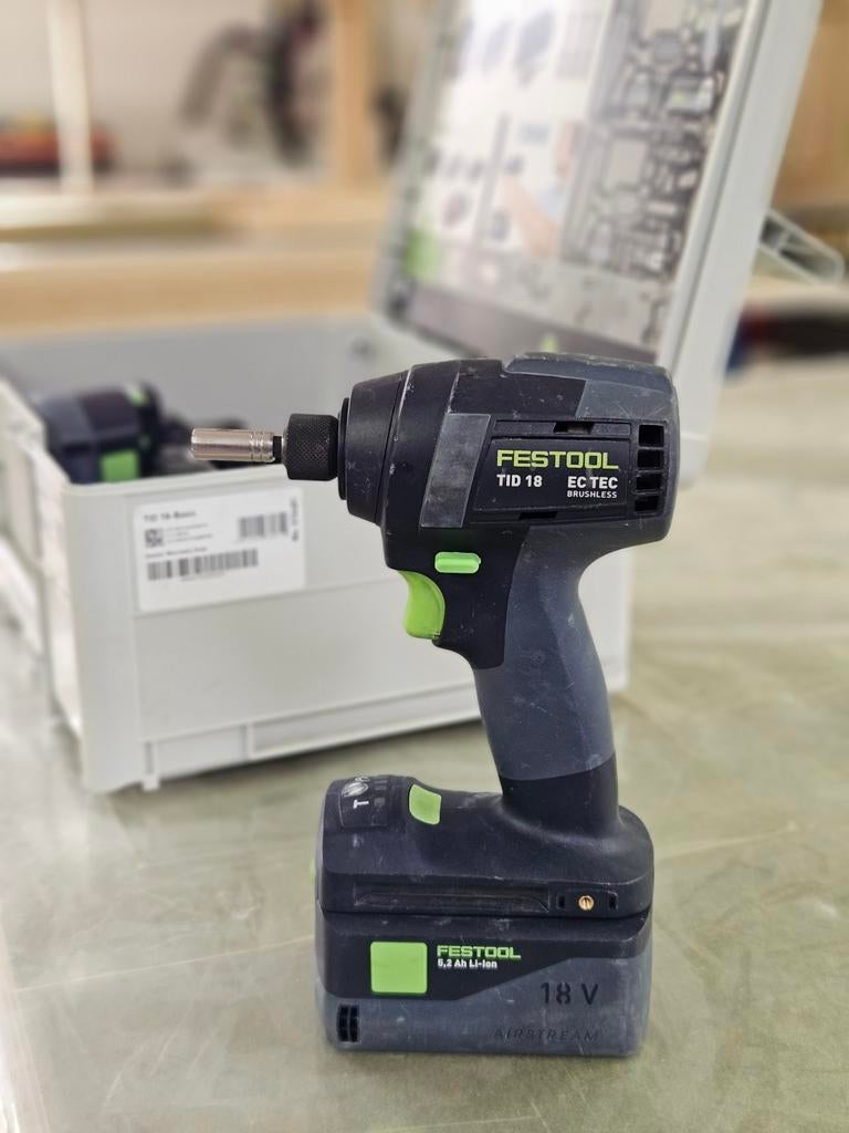 Festool accu slagschroevendraaier TID 18, Enlèvement