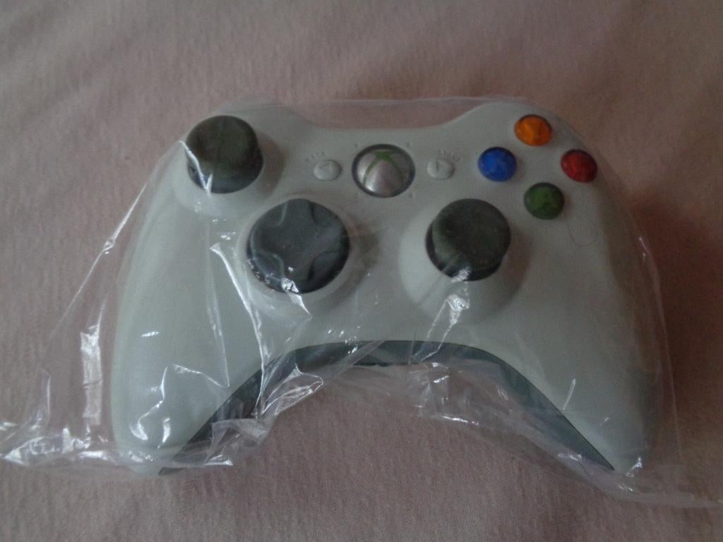 manette xbox 360 blanche, Consoles de jeu & Jeux vidéo, Enlèvement, Utilisé, Contrôleur, Xbox 360
