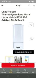 Chauffe eau thermodynamique Ariston Lydos Wi-Fi C 100litre, Bricolage & Construction, 100 litres ou plus, Enlèvement, Neuf, Chauffe-eau