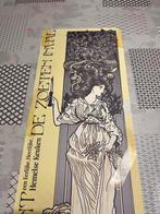 Vintage Poster restaurant De Zoeten Inval, Verzamelen, Deurposter of groter, Ophalen of Verzenden, Reclame, Rechthoekig Staand