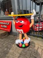 M&M Rode reclame pop / beeld, Verzamelen, Ophalen, Gebruikt, Gebruiksvoorwerp