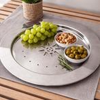 Alessi design serveerschaal Ø40 cm – RVS, Huis en Inrichting, Ophalen, Overige materialen, Gebruikt, Schaal