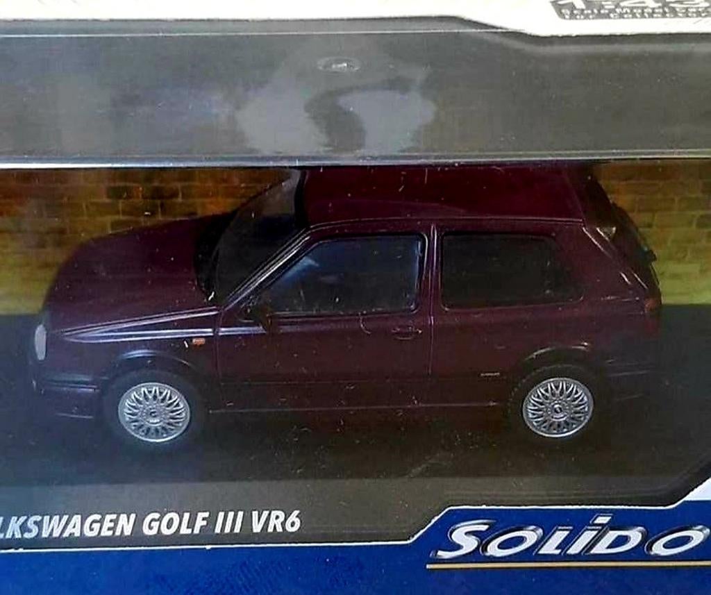 1:43/Volkswagen Golf III VR6/Paars/1994/Nieuw, Enlèvement ou Envoi, Neuf, Voiture, Autres marques