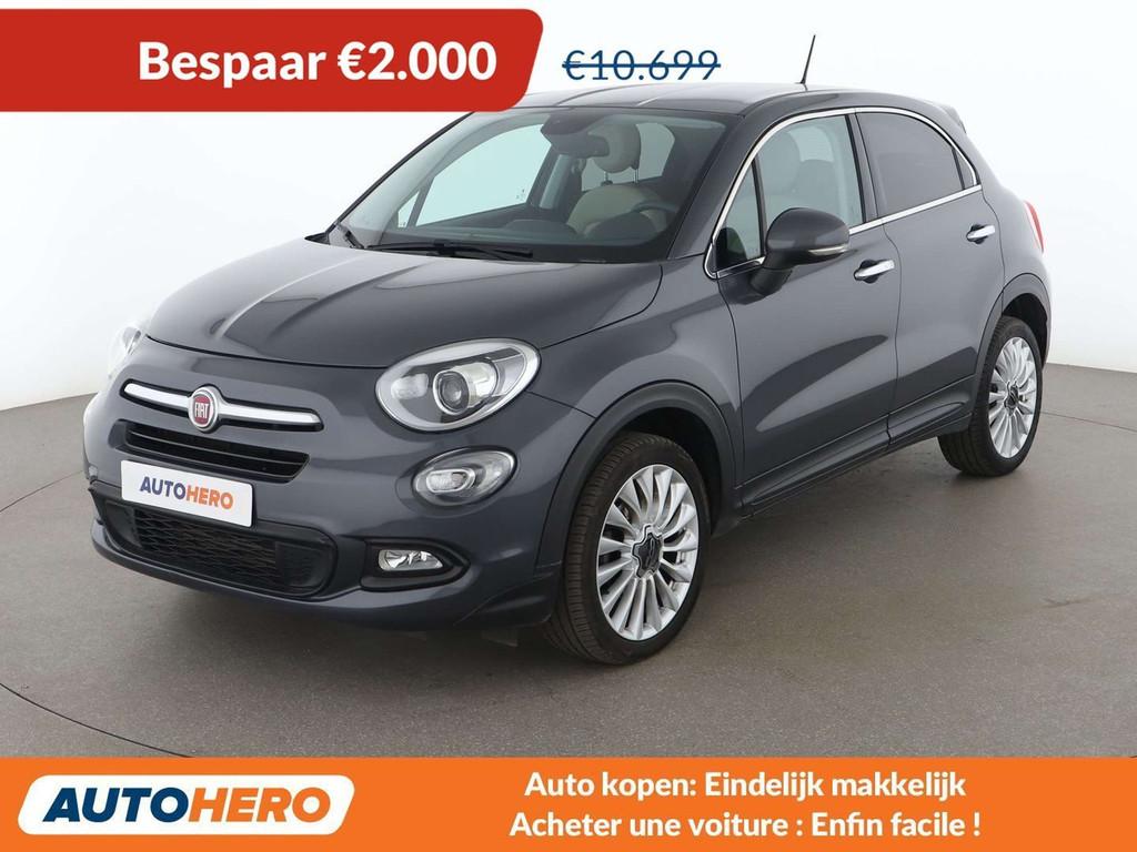 Fiat 500X 1.6 JTDM Lounge (année de construction 2015), Argent ou Gris, Achat, 500X, 5 portes