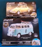 Lot van Playmobil VW Beetle en de Volkswagen T1 Caming bus, Verzenden, Nieuw, Complete set