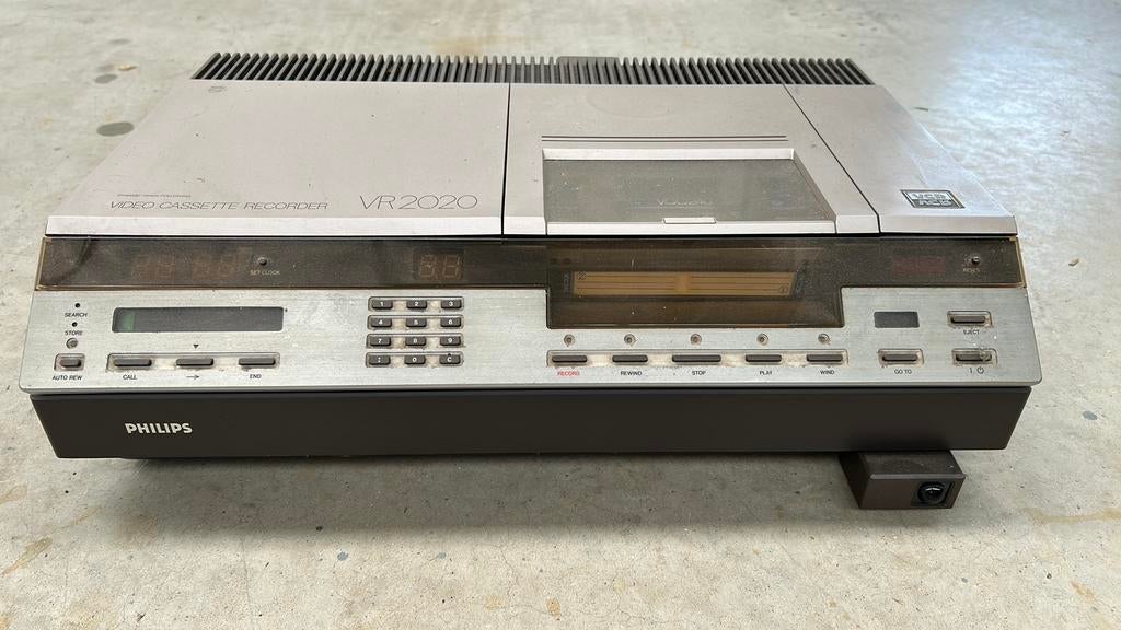 Philips video cassette recorder VR2020, Ophalen, Zo goed als nieuw