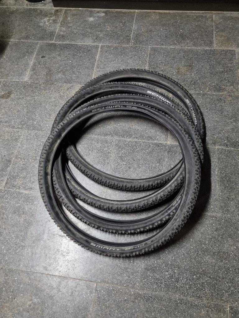 Schwalbe Smart Sam 29x2.10"/54-622 mm fietsbanden - zwart, Fietsen en Brommers, Ophalen, Zo goed als nieuw, Elektrische fiets