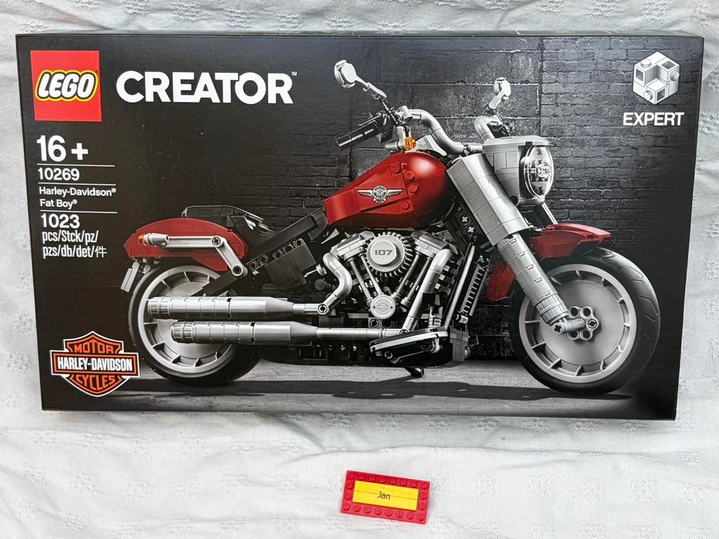 Lego creator expert 10269 harley davidson fat boy sealed, Kinderen en Baby's, Speelgoed | Duplo en Lego, Nieuw, Lego, Complete set
