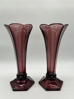 Paire de vases "Americain" du Val Saint-Lambert de 1935, Enlèvement ou Envoi