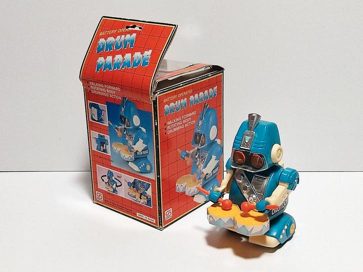 robot « Drum Parade », Collections, Jouets, Comme neuf, Enlèvement ou Envoi
