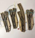4 Märklin elektromechanische wissels 5141-5202, Hobby en Vrije tijd, Ophalen of Verzenden, Gebruikt, Rails, Märklin