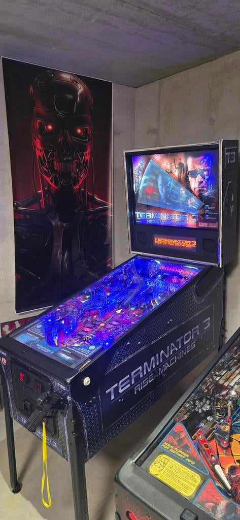 Terminator 3 Stern flipperkast, Collections, Machines | Flipper (jeu), Enlèvement, Flipper (jeu), Stern, Imprimante matricielle