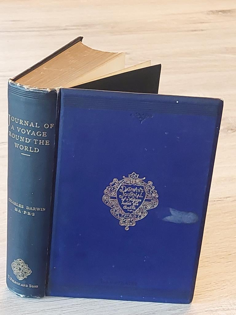 Charles Darwin - Le voyage d'un naturaliste, Journal 1896 Go, Enlèvement ou Envoi