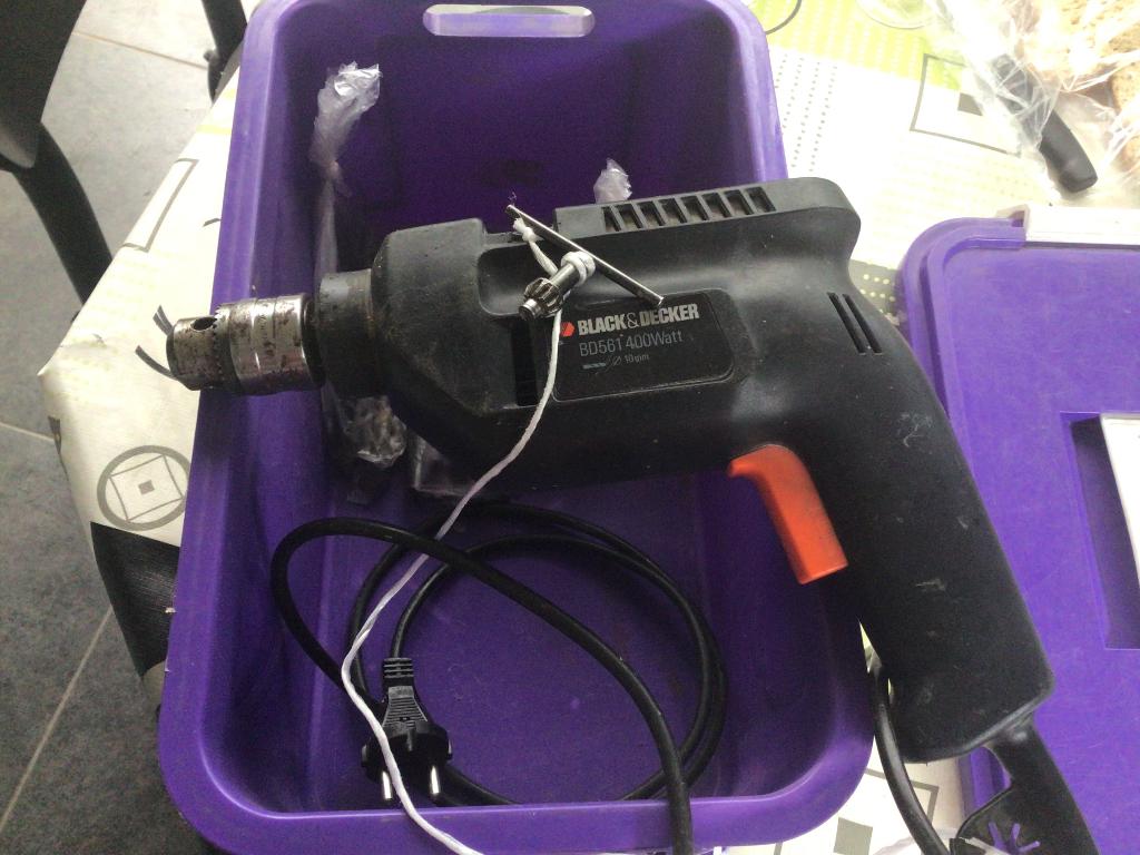 Boormachine, Doe-het-zelf en Bouw, Ophalen, Gebruikt