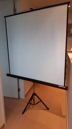 Projectiescherm Reflecta Perl lux 125 x 125 cm, TV, Hi-fi & Vidéo, Enlèvement, Manuel, Comme neuf