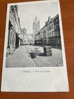 Carte Postale Ypres : Rijselstraat, Envoi, Avant 1920, Non affranchie, Flandre Occidentale