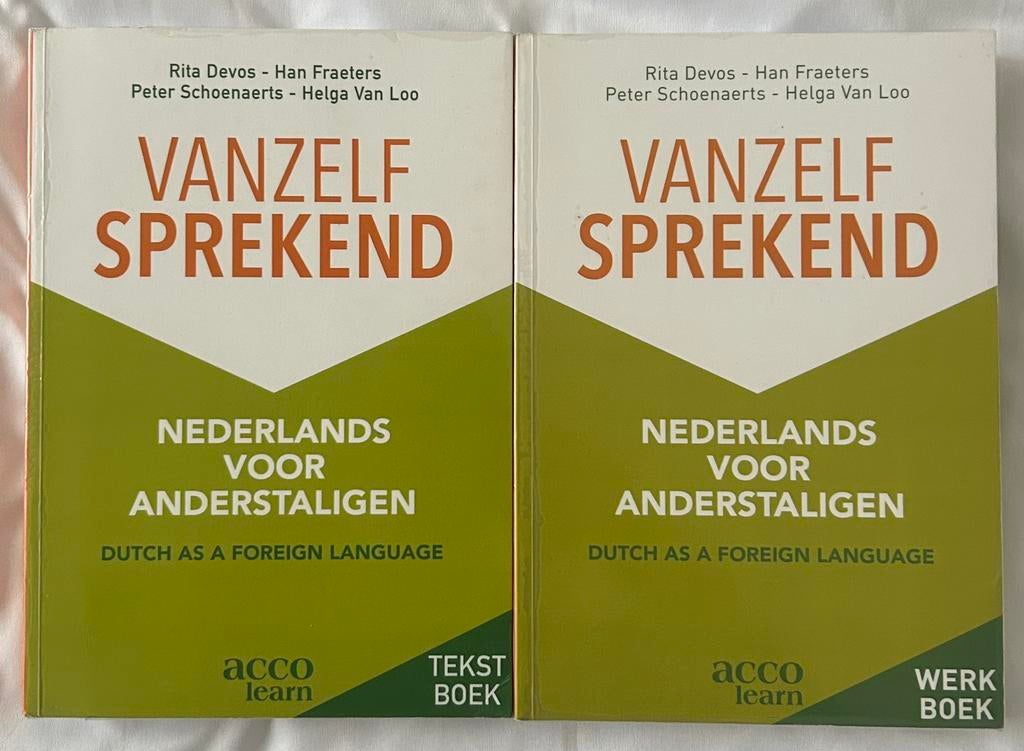 Livres “Vanzelfsprekend” néerlandais pour étrangers, Livres, Enlèvement ou Envoi, Utilisé