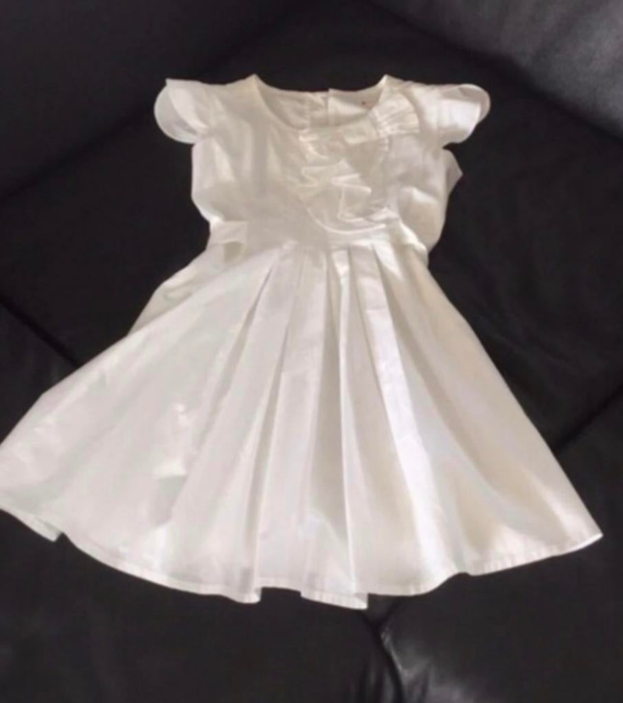 Witte zomerjurk American Vintage maat 128, Ophalen of Verzenden, Zo goed als nieuw