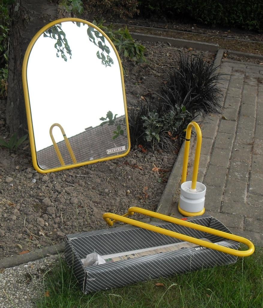 Set salle de bain, Maison & Meubles, Enlèvement, Comme neuf, Jaune, Autres types