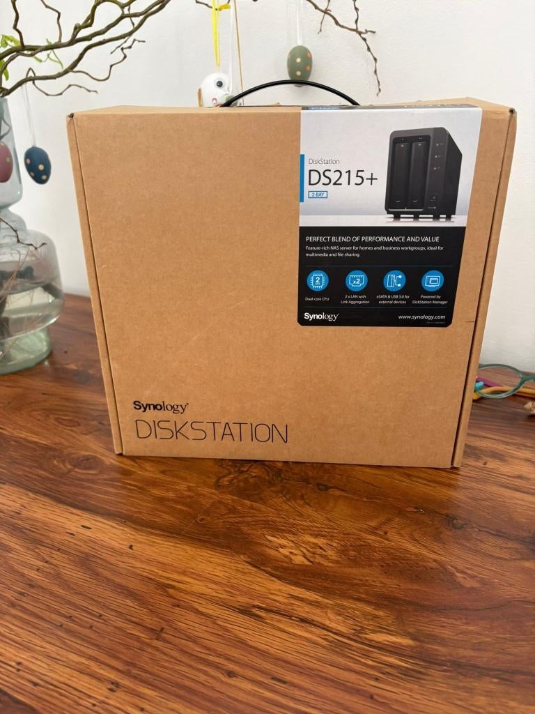 Diskstation Synology DS215+, Computers en Software, NAS, Zo goed als nieuw, Ophalen of Verzenden