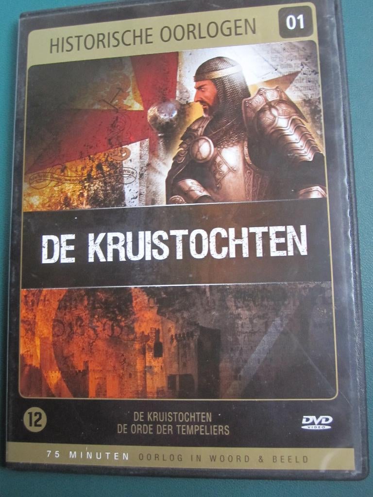 Historisch oorlogen - De kruistochten, Cd's en Dvd's, Dvd's | Documentaire en Educatief, Vanaf 12 jaar, Ophalen of Verzenden, Zo goed als nieuw