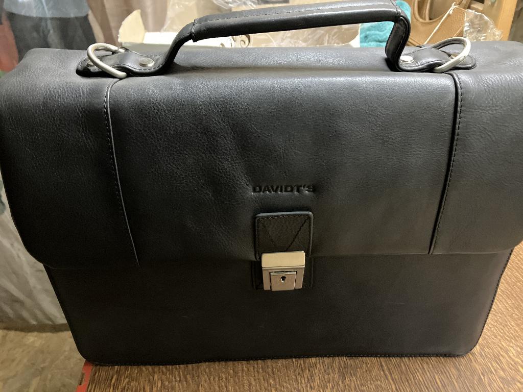 Mallette cuir, Cuir, Enlèvement ou Envoi, Comme neuf, Porte-documents ou Cartable