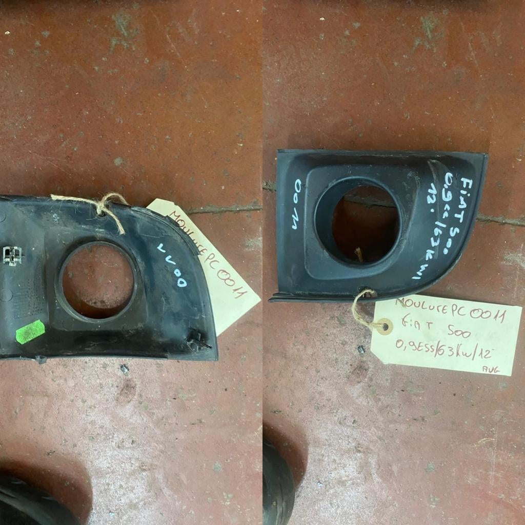 Moulure de feu antibrouillard avant gauche Fiat 500 2012, Enlèvement, Utilisé, Fiat