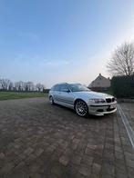 BMW 318i E46 Touring M Pack, Auto's, BMW, Zwart, 4 cilinders, 5 deurs, Euro 4