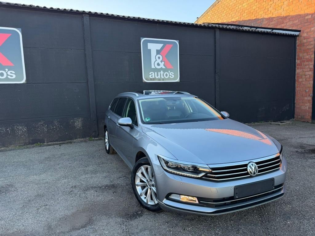 Volkswagen Passat 1.6 TDi, Auto's, Volkswagen, Bedrijf, Te koop, Passat, Diesel, Euro 6, Break, 5 deurs, Automaat, Zilver of Grijs