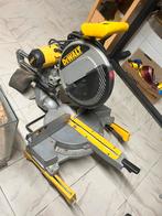 Scie à tronçonner DeWalt DW708‑QS Modèle professionnel, Bricolage & Construction, Enlèvement, Comme neuf, 1200 watts ou plus, Scie à onglet