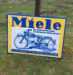 Top ingelijste afbeelding, poster oldtimer Miele motorfiets., Ophalen, Gebruikt, Reclame, Met lijst