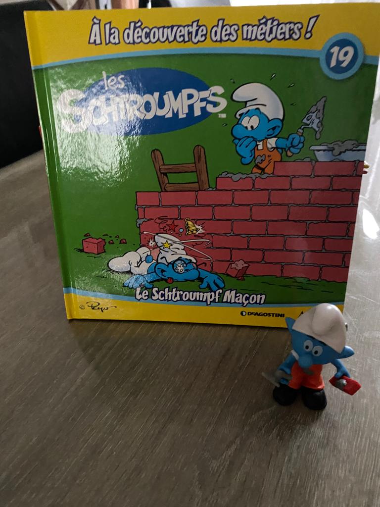 Le Schtroumpfs Maçon, Neuf, Peyo, Une BD, Enlèvement