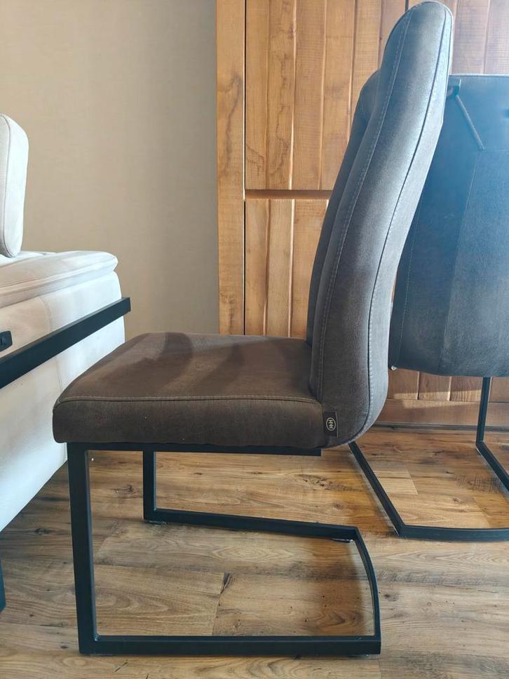 Eetkamerstoelen Henders & Hazel, Maison & Meubles, Chaises, Comme neuf, Cinq, Six Chaises ou plus, Tissus, Autres couleurs, Enlèvement