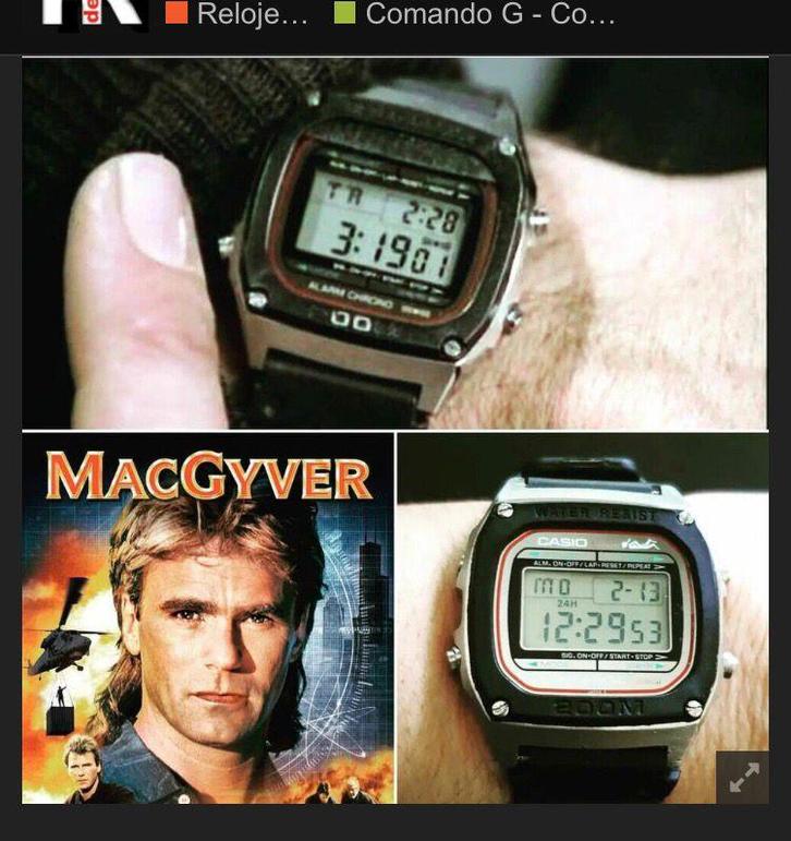 Casio De 1000-280 Mcgyver'95 - RARE -, Bijoux, Sacs & Beauté, Montres | Hommes, Utilisé, Montre-bracelet, Casio, Acier, Autres matériaux