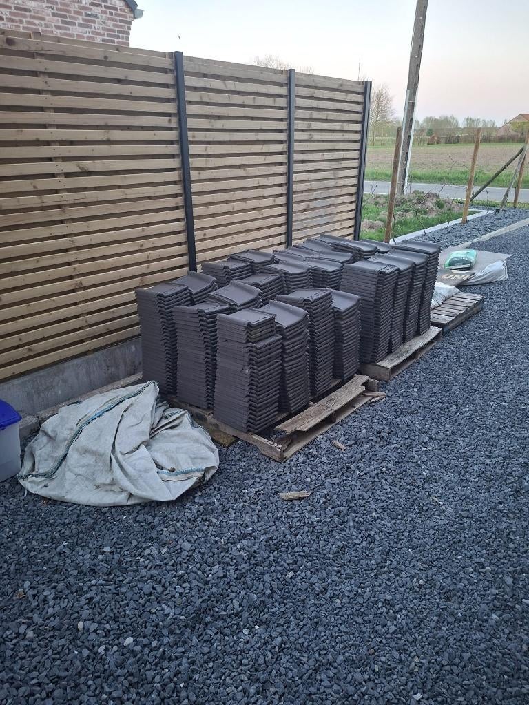 Pottelberg 44 stormpan blauw gesmoord, Doe-het-zelf en Bouw, Dakpannen en Dakbedekking, Nieuw, Dakpannen, Steen of Klei, Blauw