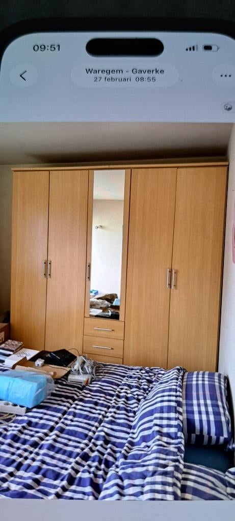 Kleerkast, Huis en Inrichting, Kasten | Kleerkasten, 200 cm of meer, Zo goed als nieuw, 200 cm of meer, Modern