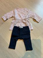 Bloesje en broekje, Enfants & Bébés, Vêtements de bébé | Taille 56, Enlèvement, Comme neuf, Pantalon