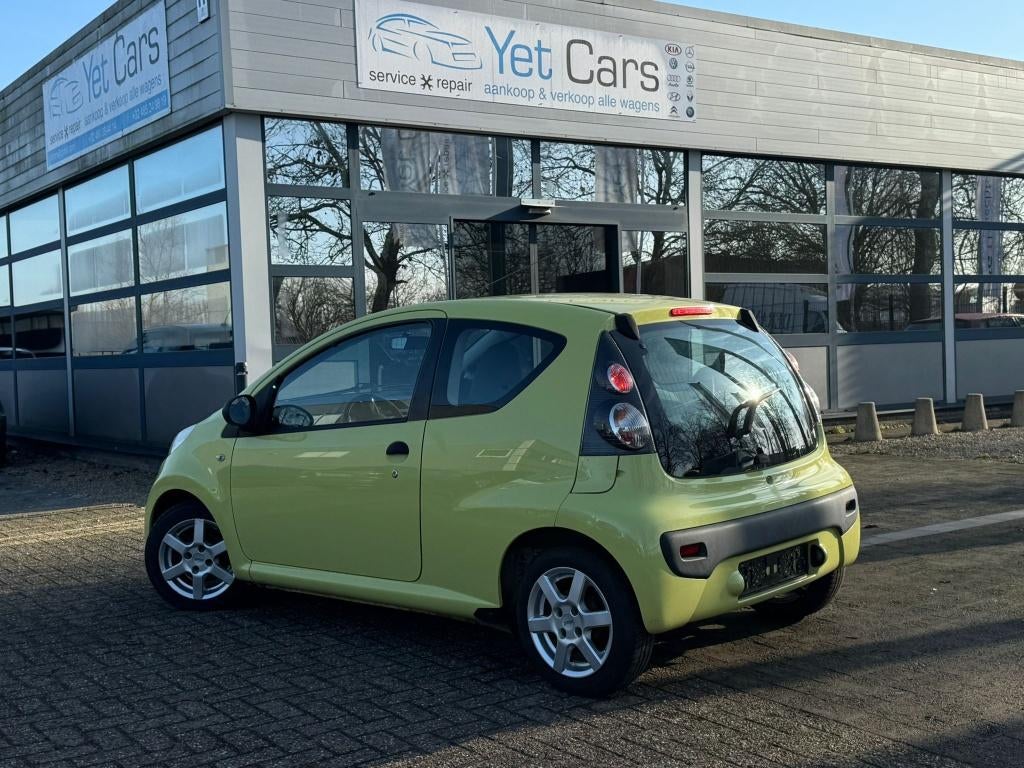 Citroen c1 benzine met keuring en garantie, Auto's, Voorwielaandrijving, Zwart, 4 cilinders, Bedrijf