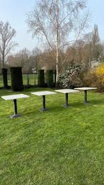 Bistro tafels (4 stuks), Ophalen, Gebruikt, Vierkant