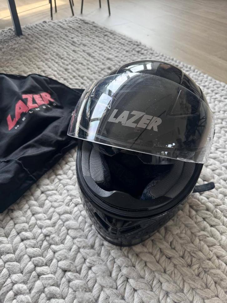 Lazer motorhelm - L, Motos, Vêtements | Casques de moto, Casque intégral, L, Lazer, Seconde main, Enlèvement